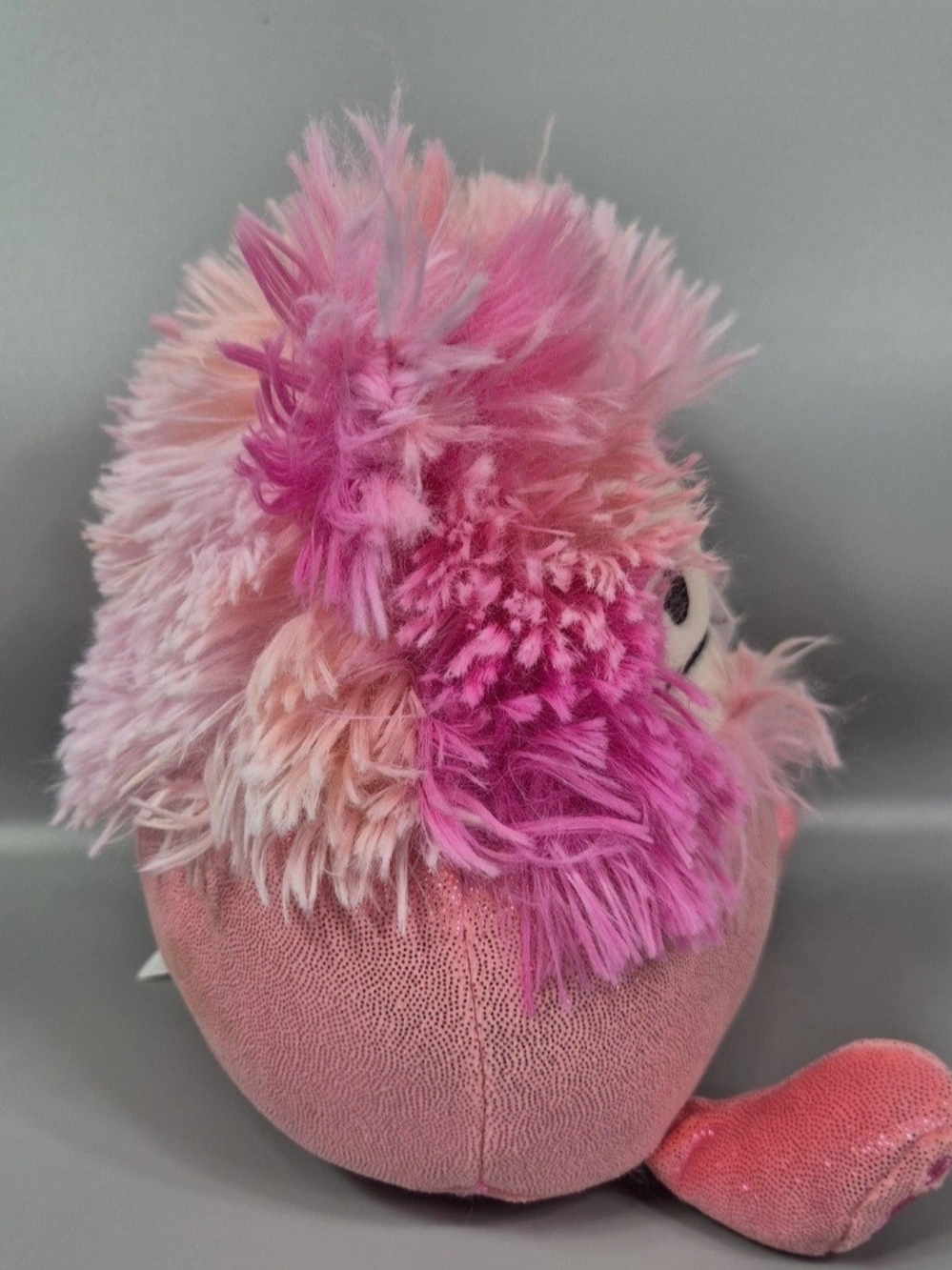 Squishmallows Caparinne the Rainbow Pink Bigfoot Sasquatch -8” Plush NWT - Picture 2 of 9